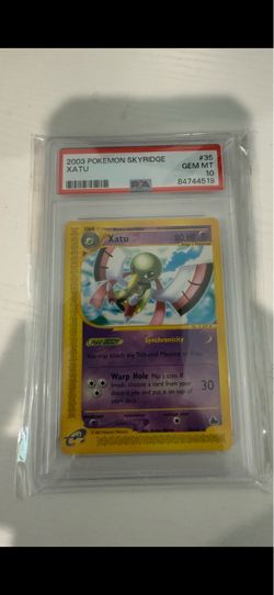 2003 xatu skyridge psa 10 Pokémon trading card