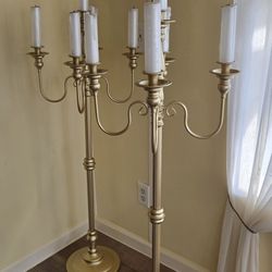 2 Candlesticks 48" In Height