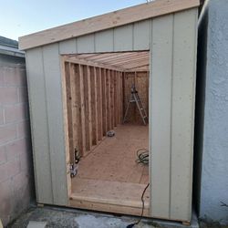 6×18 Lean To Storage Shed