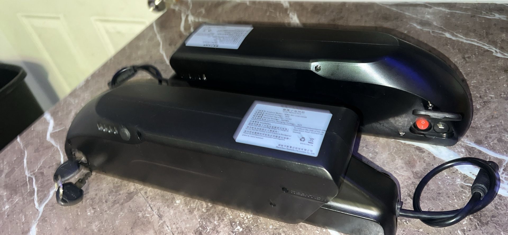 2 new E-bike battery