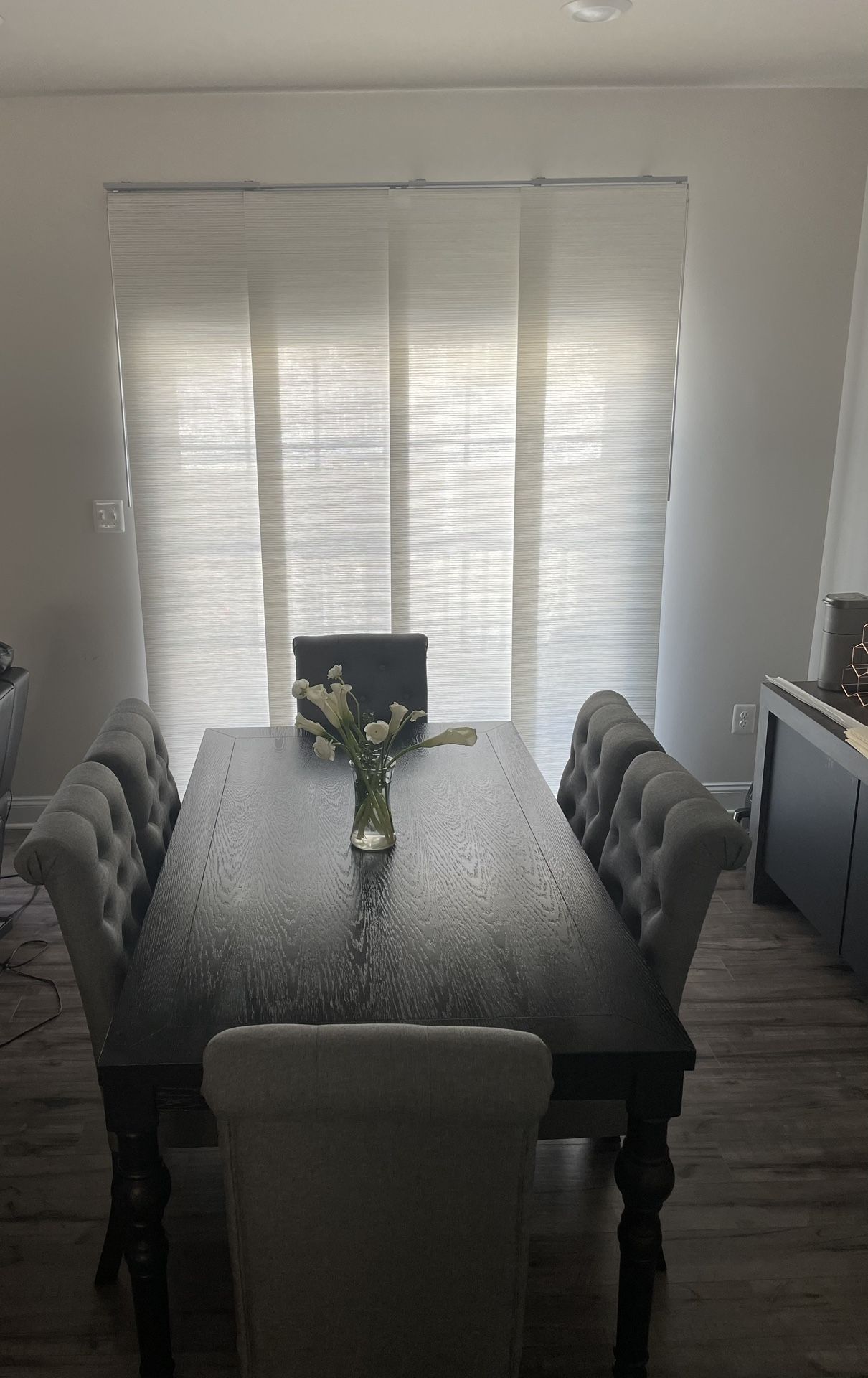 Wood Dining Table Chairs Set