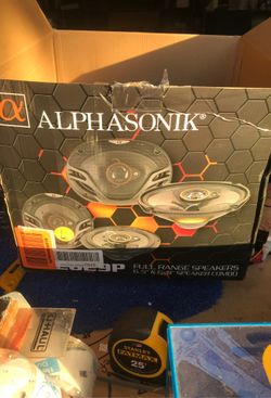 Alphasonik Full Range speaker set