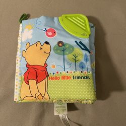 Disney baby Winnie the Pooh Hello Little Friend’s Soft Book. 