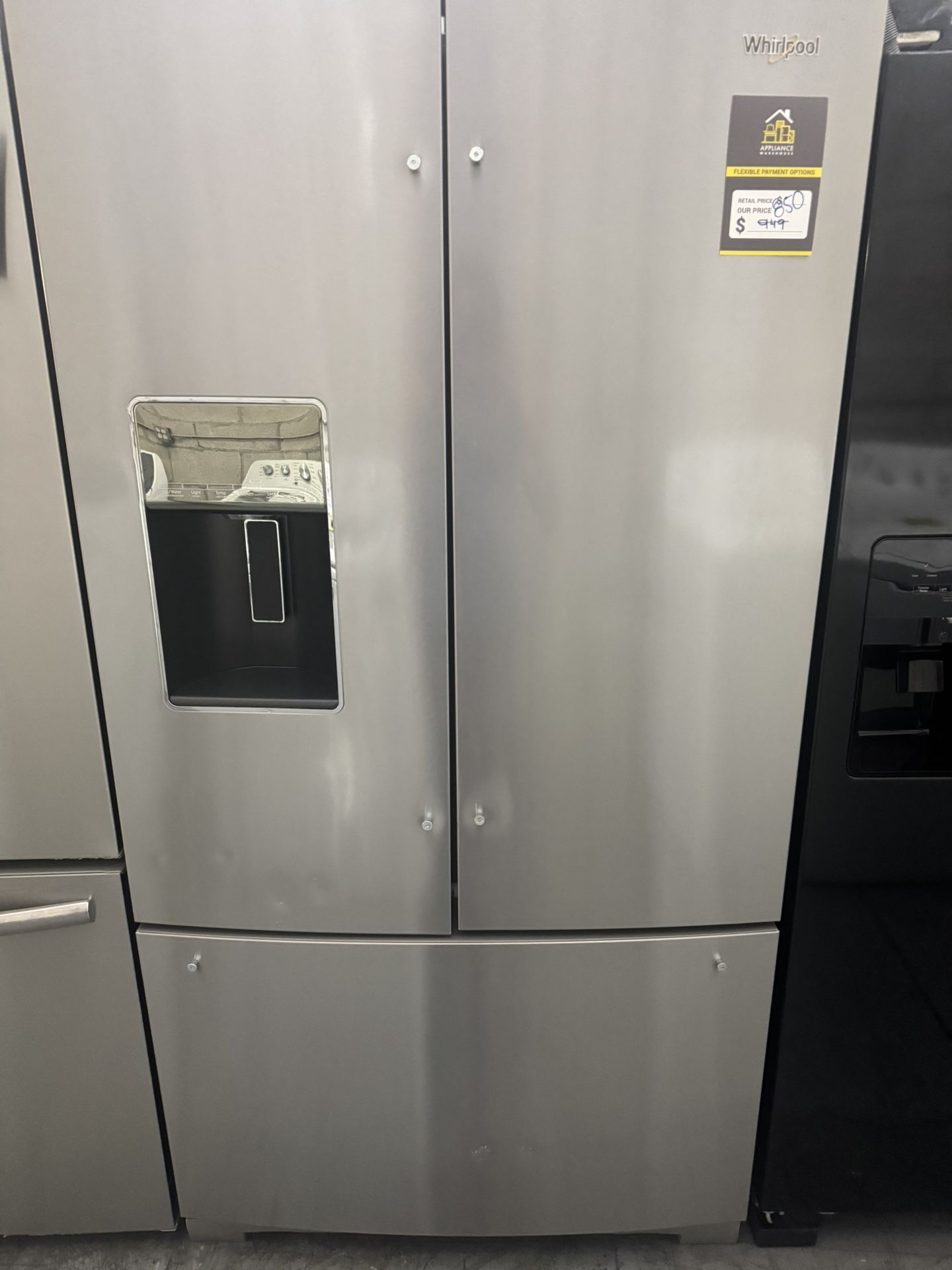 New Whirpool 3 French Door Refrigerador