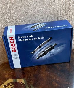 New Bosch BE1184AH Blue Semi-Metallic Front Disc Brake Pads Set
& Bosch BE1354H Rear Blue Series Ceramic Brake Pad Set
