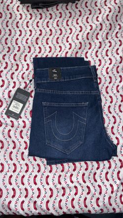 NEW Navy Blue True Religion Denim Jeans Size 31”