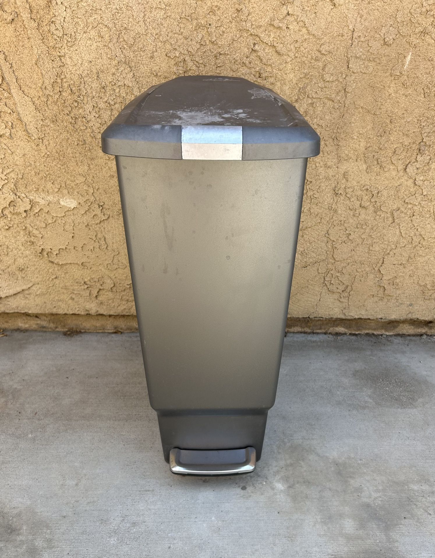 Simplehuman 40L / 10.6 Gallon Slim Kitchen Step Trash Can w/ Slide Lock
