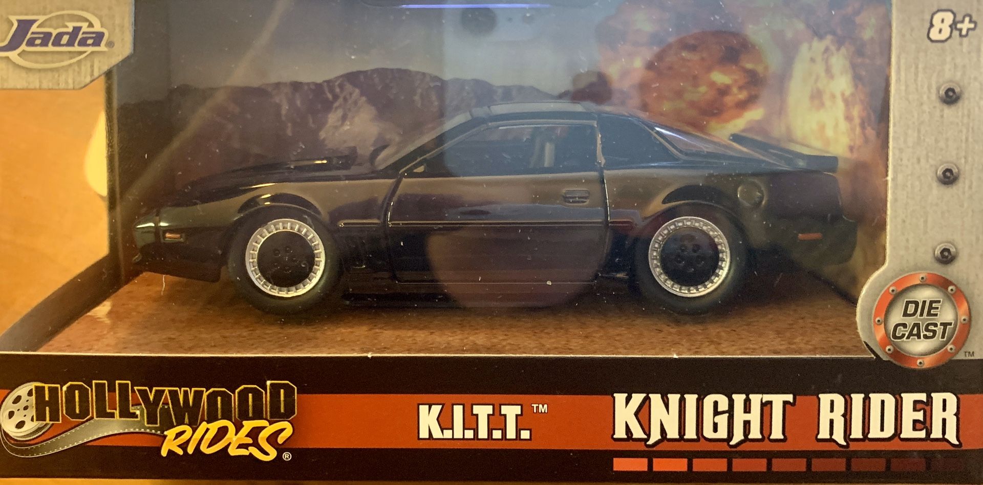 Jada Hollywood Rides Knight Rider K.I.T.T. 1/48 scale with display ...