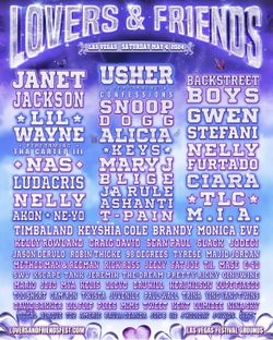 Selling two GA Tickets Lovers & Friends
