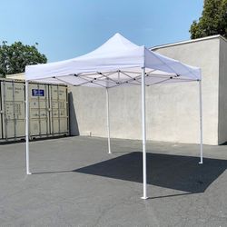 (New) $99 Easy Popup 10x10 FT Heavy Duty Canopy Instant Shades, 4 Colors
