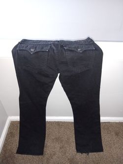 All Black True Religion Pants