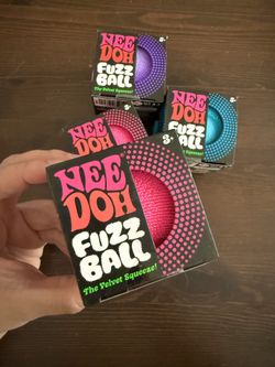 Needoh Fuzz Ball! Authentic Brand New!