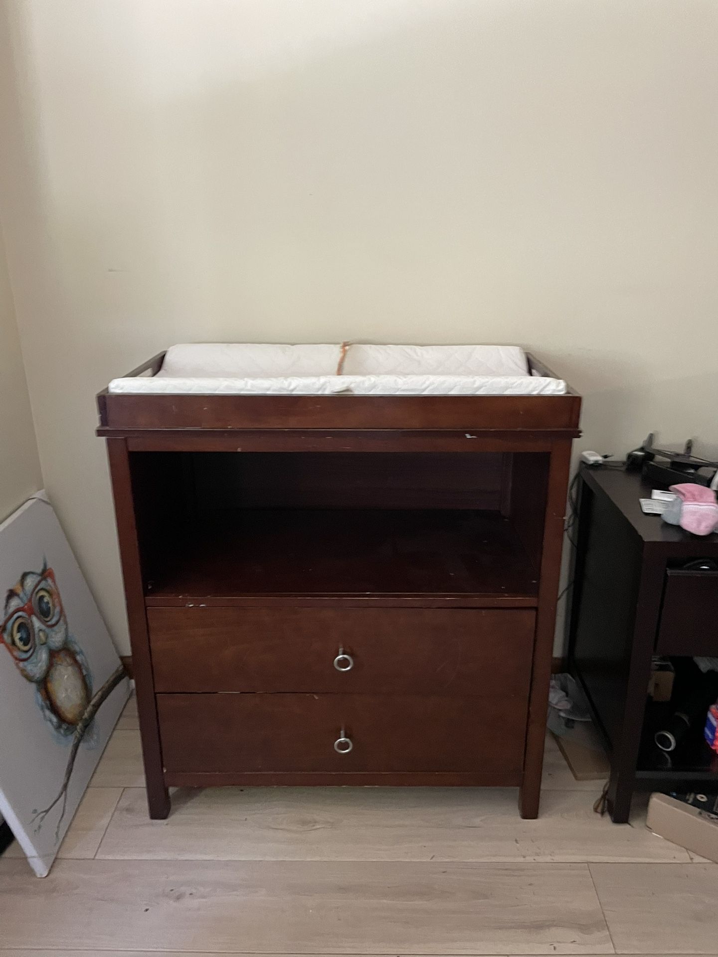 Solid Wood Changing Table