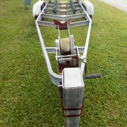 Continental Trailer Tandem Axle  Galvanized Trailer Will Hold Any Boat Up To  23 Ft $1500 