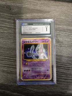 Pokemon Japanese Shining Mewtwo CGC 1 (Pop 1)