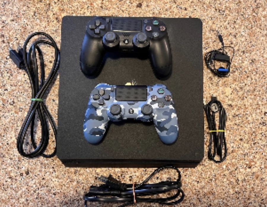 Playstation 4, 2 Controllers And Headset for Sale in Hollywood, FL