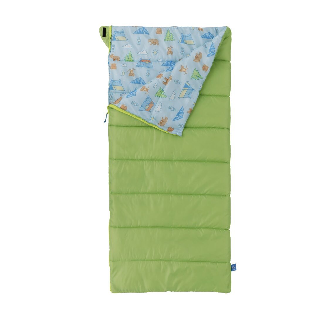 Firefly! Outdoor Gear Youth Sleeping Bag - Green/Blue