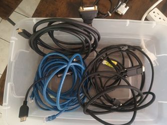 HDMI and Ethernet Cables