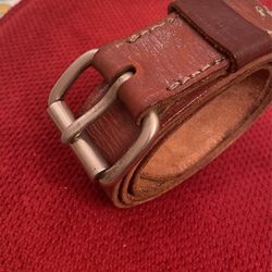 Genuine Leather Unisex Belt ( 44” Long/1.5 W)