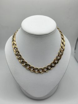 14kt Men's Cuban Chain
