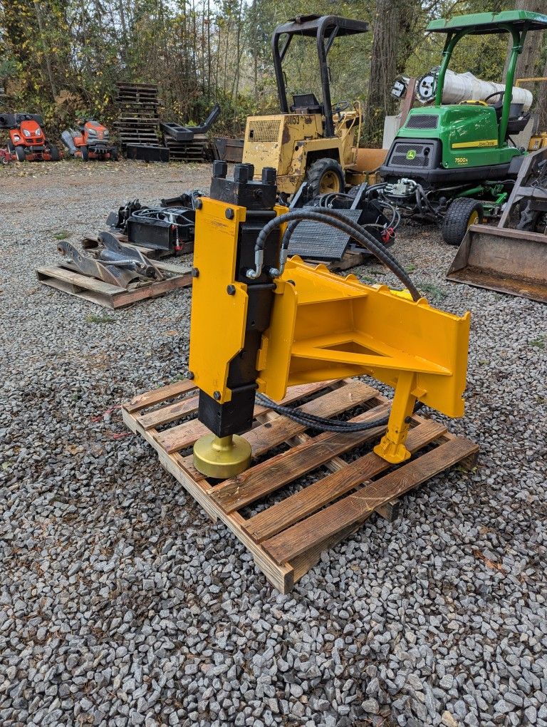 Skid Steer Post Driver
