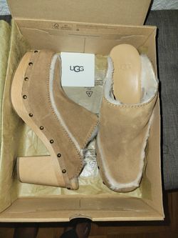 Ugg Mules Tan 10