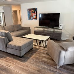 Complete Living Room Set Of Furniture 