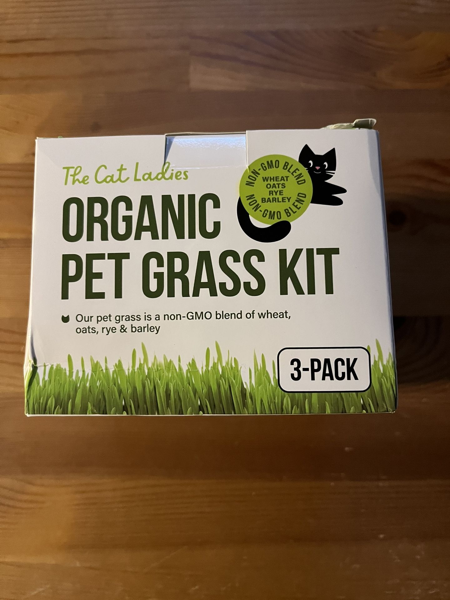 Free Cat Grass Growing Kit