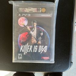 PS3 ..PlayStation..killer Is Dead …VGA Graded 