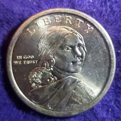 2009-D Sacagawea Dollar W/ missing date