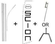 Scion Advertising Super Flag Kit