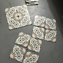 Tile Vibrant Arabesque 