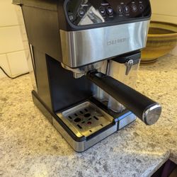 Chefman Espresso And Latte Machine With Milk Steamer