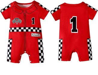 Formula 1 Racing Baby Romper