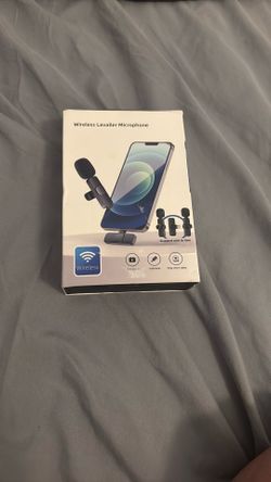 Wireless microphone for iPhone