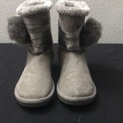 Gray Snow Boots Justice Size 5