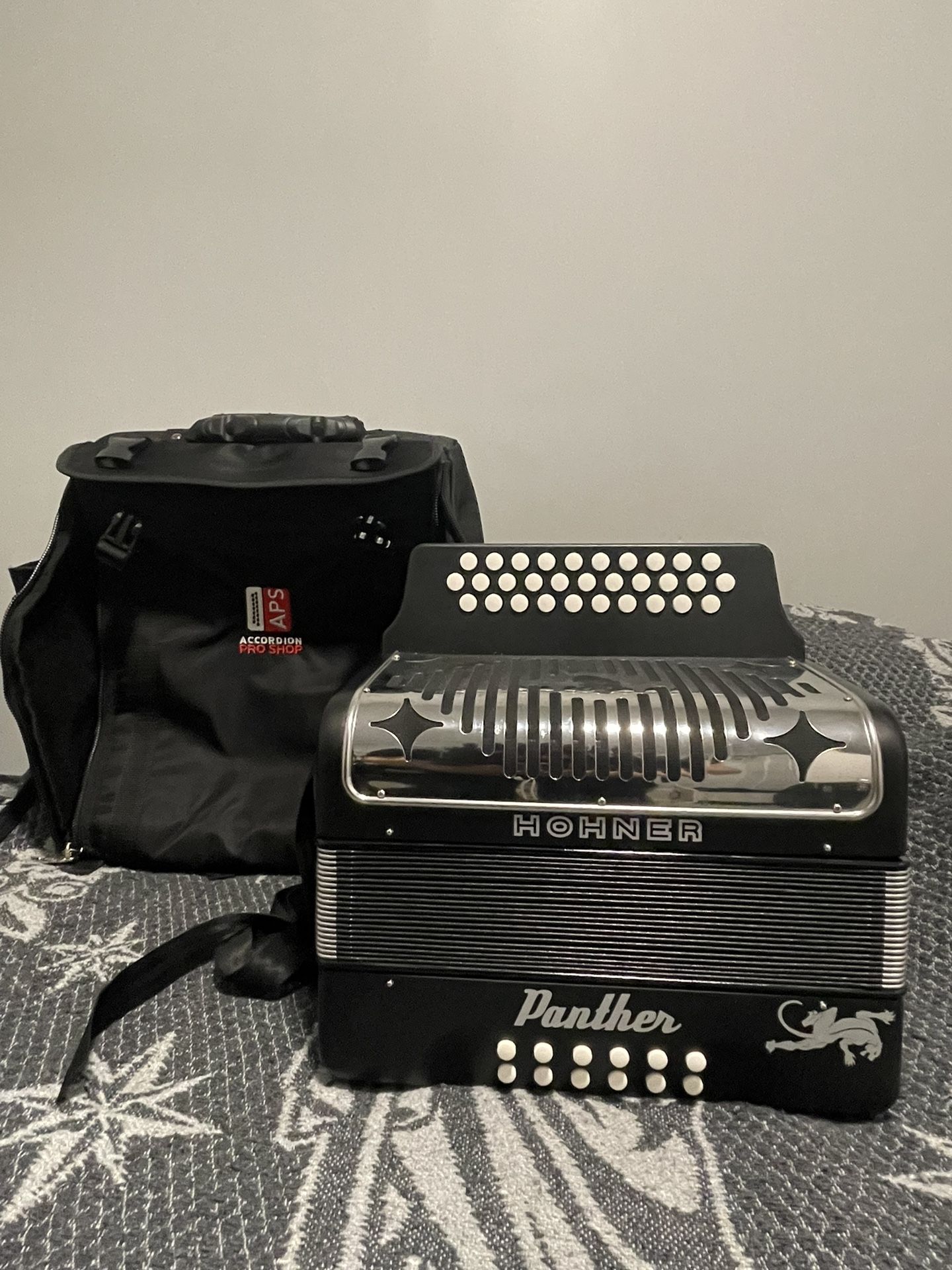 Hohner panther accordion 