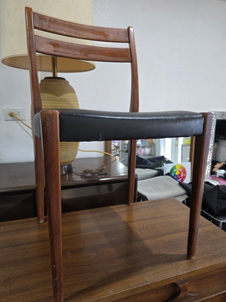 Mid Century Teakwood Chair