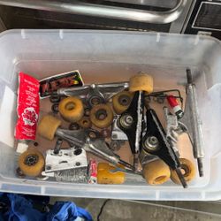 Skateboarding Trucks Shoe Goo Reds Bearings Wax 