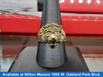 Men's Ring - Yellow Gold 14k (.585) 9.1 grams Size 10