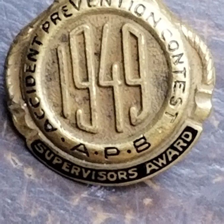 1949 Lapel Pin By Van Wormer & Rodrigues
