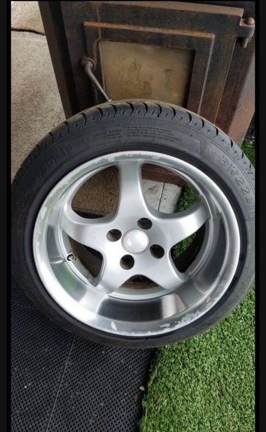 NKB Power Seiken Cup Wheels With Great Tires