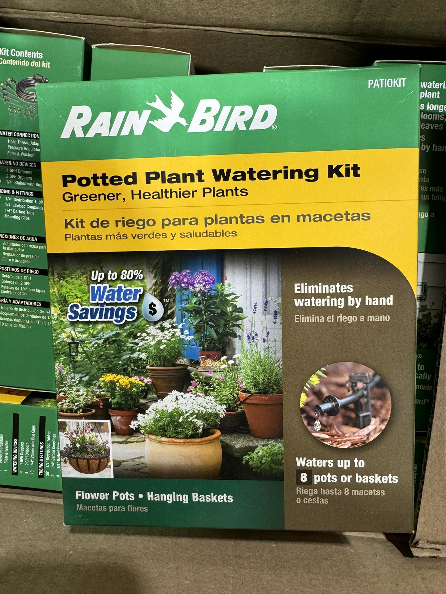 Rain Bird 40-Piece Patio Plant Watering Kit