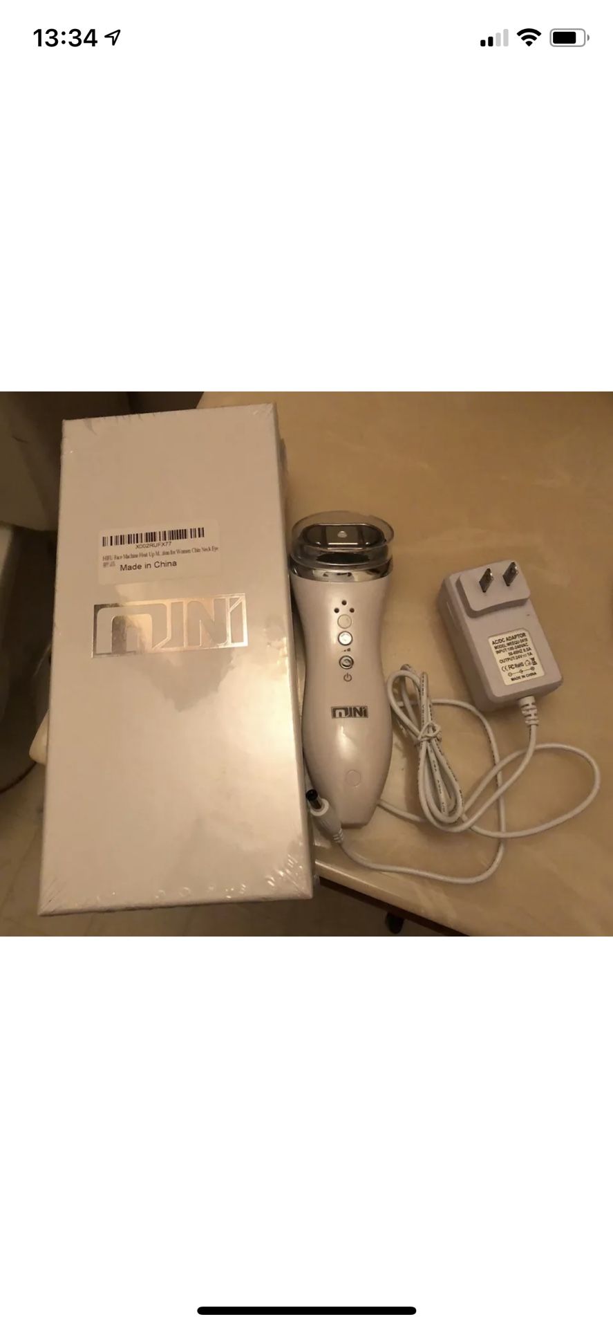HIFU Machine for Face Facial Toning Home Use for Women Chin Neck Eye Skin Beauty