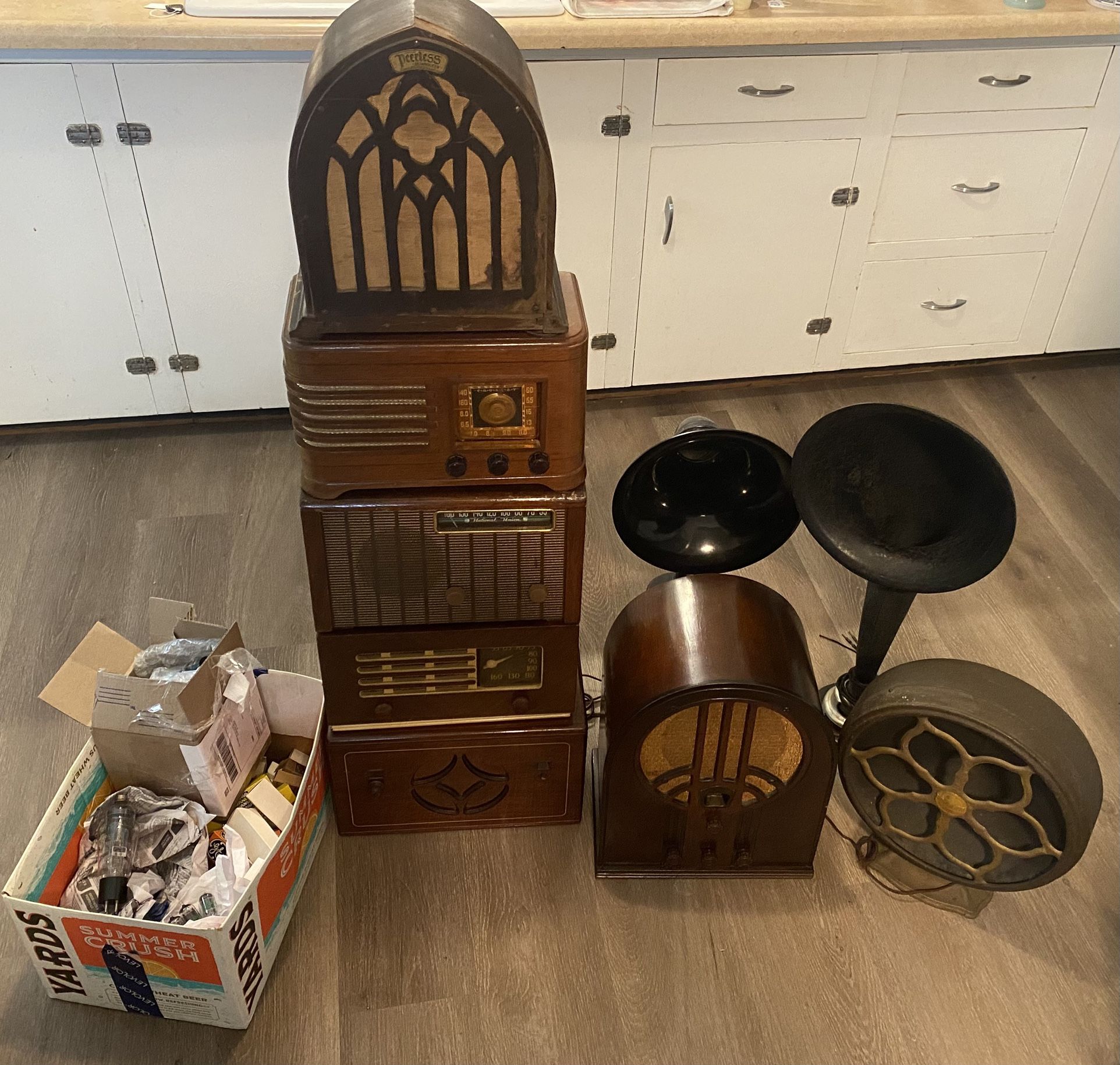 Lot of Vintage radio gear