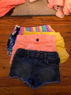 4 T girl shorts