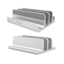 Vertical Laptop Stand, 2 pieces (combo of 2 & 4 slots) with Original box/packing, (BRAND NEW)