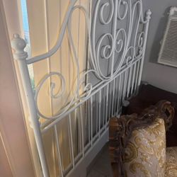 Full Size Bed Frame with Mattress and Box Spring included