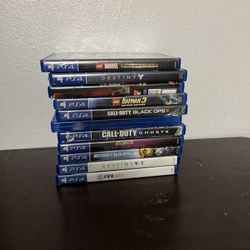 PS4 Game pack For 60$