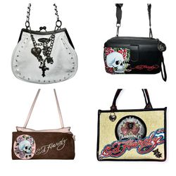Ed Hardy Purse Bundle (4 Bags)
